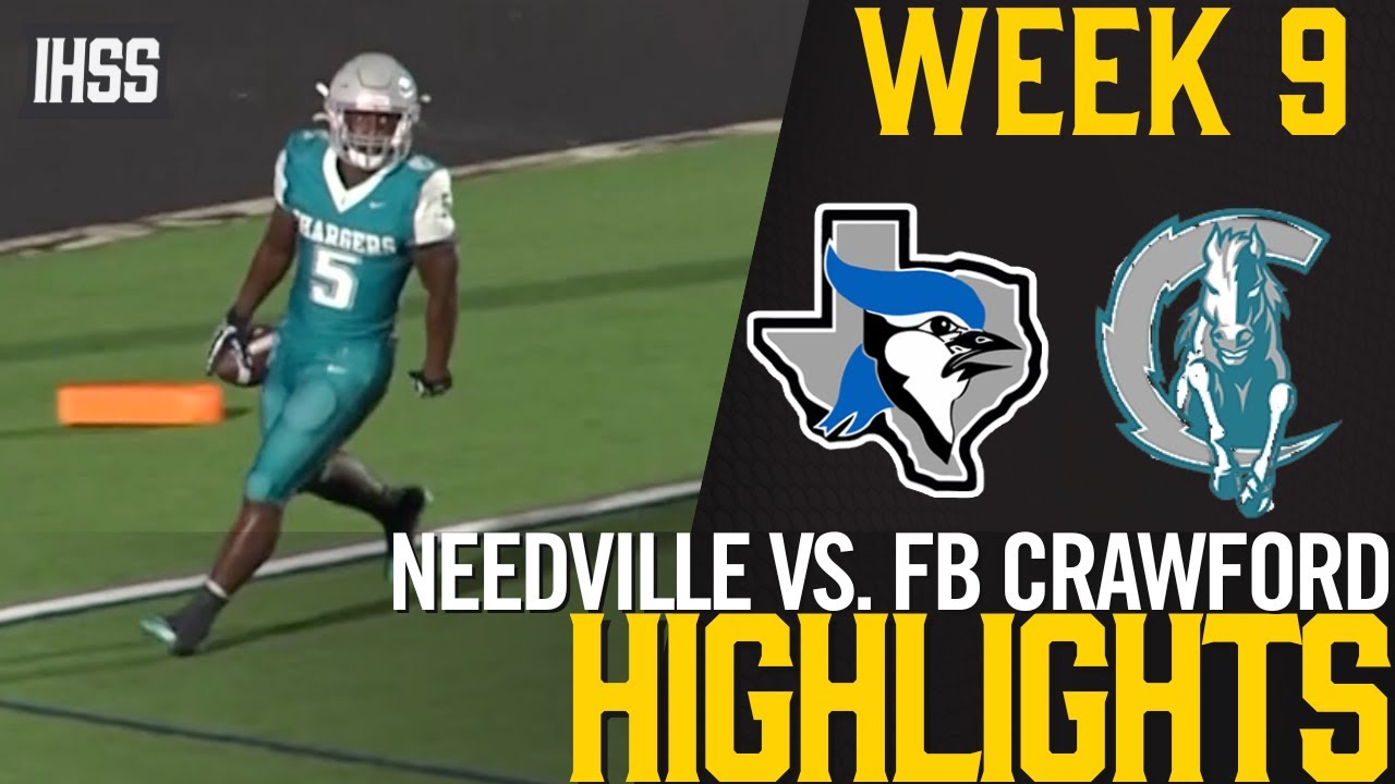 Fort Bend Crawford Dominates Needville 39-7 in High Octane Matchup