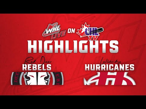 Red Deer Rebels at Lethbridge Hurricanes 01/24 | WHL Highlights 2024-25