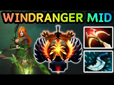 🔥 WINDRANGER MID — INSANE DAMAGE FOCUS FIRE | DOTA 2 GAMEPLAY 🔥
