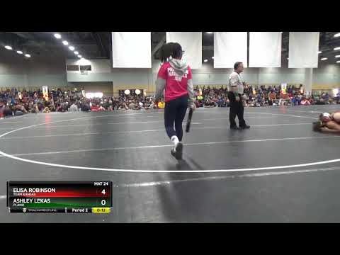 Girls High School  165-181 Ashley Lekas Plano Vs Elisa Robinson Team Kansas