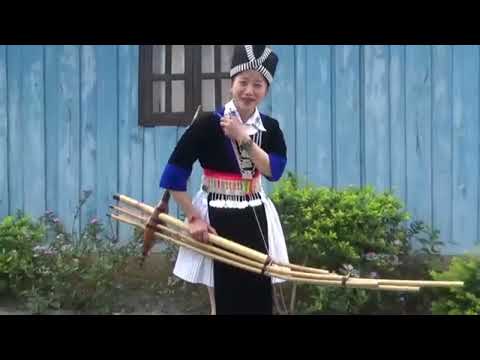 Nkauj ntxawm tshuab qeej nuj nrw ua si