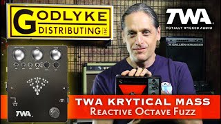Video thumbnail for TWA Krytical Mass dirty fuzz (Maestro Bass Brassmaster Clone) by Godlyke Inc.
