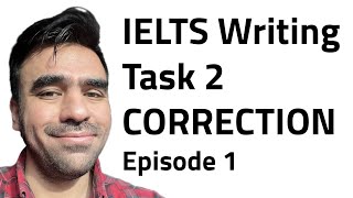 IELTS Writing Task 2 Correction