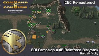 Command &amp; Conquer Remastered - GDI mission #4B Reinforce Bialystok (Hard Difficulty)