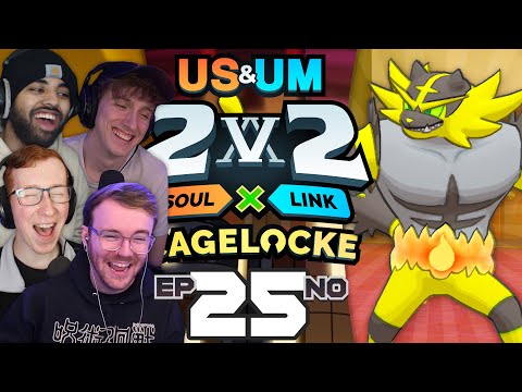NO CHANCE! | Pokemon USUM 2v2 Randomized Soul Link Cagelocke • 25