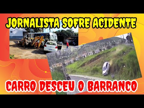 JORNALISTA DO VIVA OURO FINO S0FR3 AC1D3NT3 NO GARGATÁ