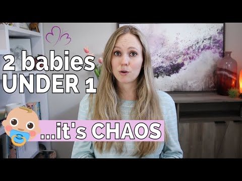 2 BABIES UNDER 13 MONTHS // How We Managed the FIRST MONTH with a Baby and a Newborn!