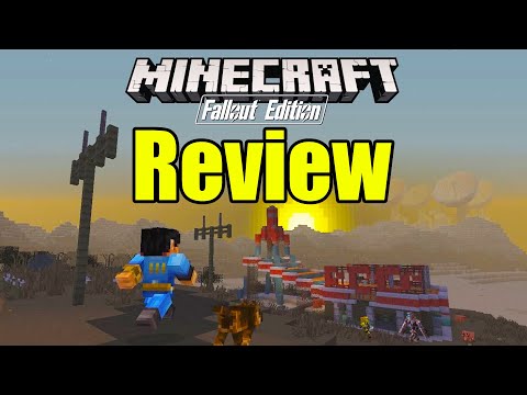 Minecraft Fallout Mash-Up Pack Gameplay Review