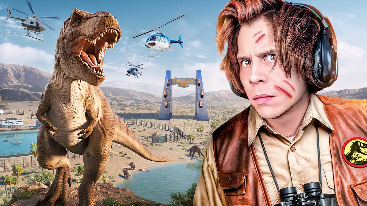 Metí un T-REX en mi Parque Jurásico