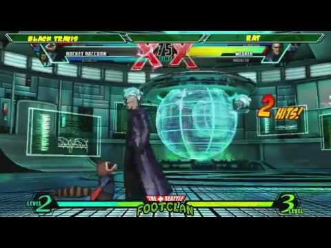 SRB UMvC3 - Black Travis vs Rattana