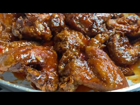 HOW TO MAKE SWEET CHILI CHICKEN WINGS RECIPE