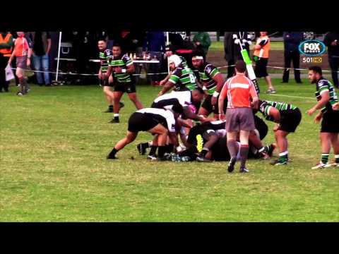 Rugby Kick and Chase - Club Rugby Highlights