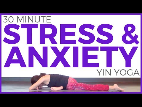30 minute Yin Yoga for Stress & Anxiety | Sarah Beth Yoga