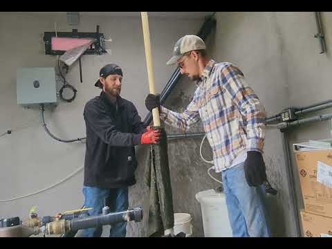 Replacing Well Pump on PVC Pipe for City Water Supply. How Stick Pipe Must Be Handled, Not a DIY Job