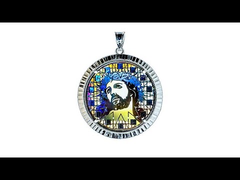Michael Anthony Jewelry Large Christ Head Pendant