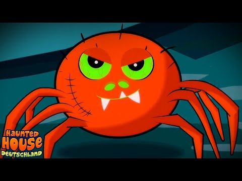 Gespenstisch Incy Wincy Spinne kinderreim für Kleinkinder auf Deutsch