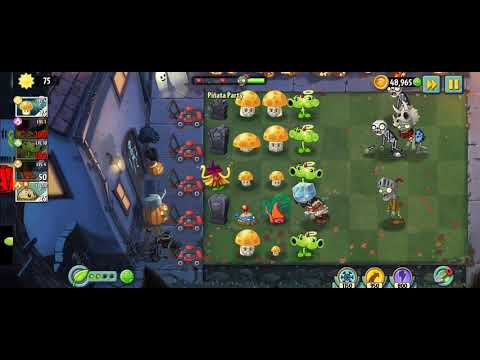 Plants vs Zombies 2 Lawn Of Doom Pinata Party! Witch Hazel
