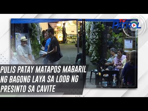 Pulis patay matapos mabaril ng bagong laya sa loob ng presinto sa Cavite | TV Patrol