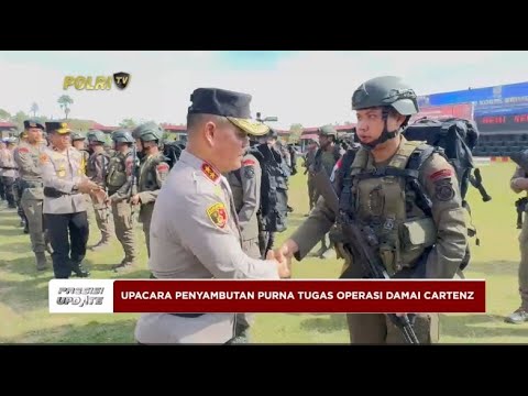 PRESISI UPDATE : UPACARA PENYAMBUTAN PURNA TUGAS OPERASI DAMAI CARTENZ 03/01/2024 16.30