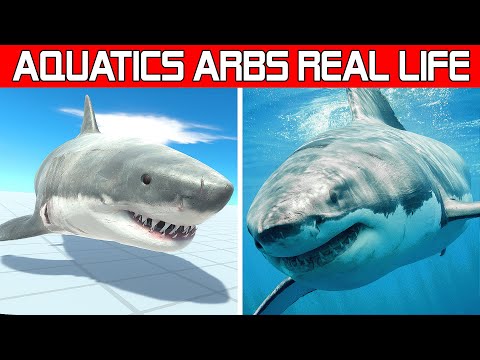 Aquatics New Units In Real Life | ARBS vs REAL LIFE | Animal Revolt Battle Simulator