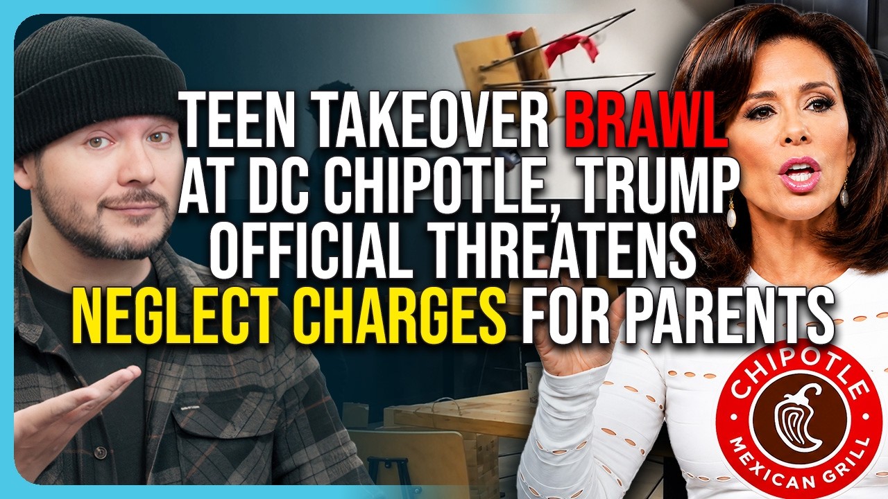 Teen Takeover BRAWL At DC Chipotle, Trump Official THREATENS Neglect Charges For Parents