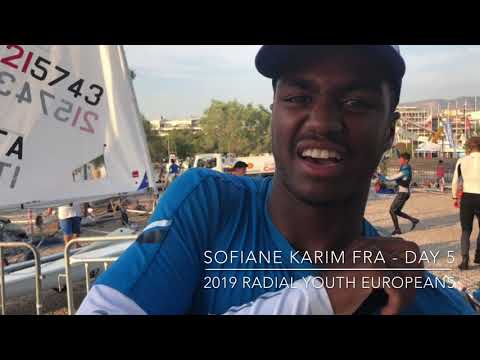 2019 Radial Youth Europeans - Day 5 - Interviewed Sofiane Karim FRA