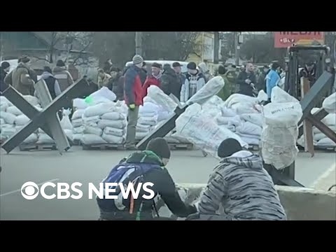 Kyiv under siege as Ukrainians spend another night sheltering