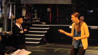 In Rehearsal: &quot;Anything Goes&quot; Stars Sutton Foster and Joel Grey Sing &quot;Friendship&quot;