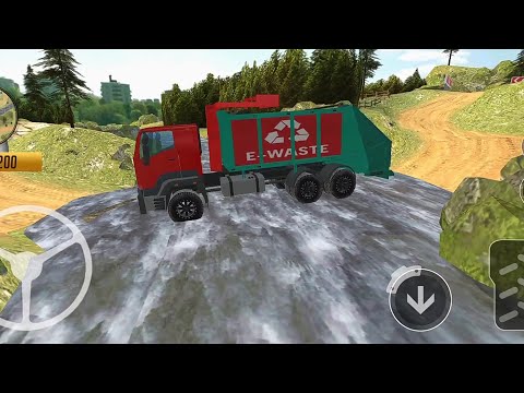 Offroad Garbage Truck Driving - Trash Truck Simulator game | Android Gameplay | #1