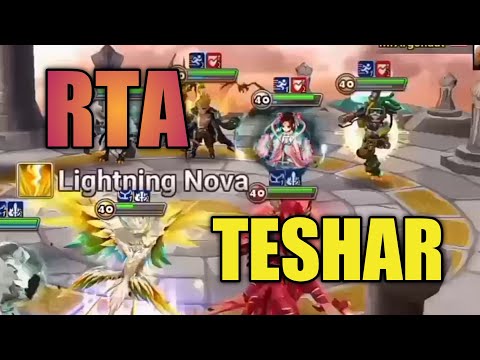 Teshar RTA Cleave Team Summoners War SW RTA GAMING