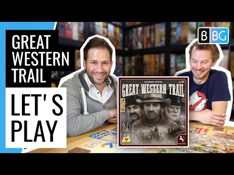 Great Western Trail - Let's Play (Brettspiel)