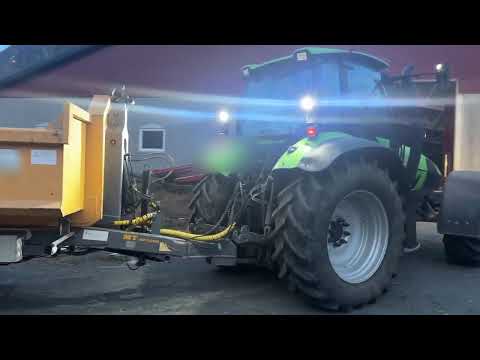 2003 Deutz Fahr Agrotron 150 with front weight