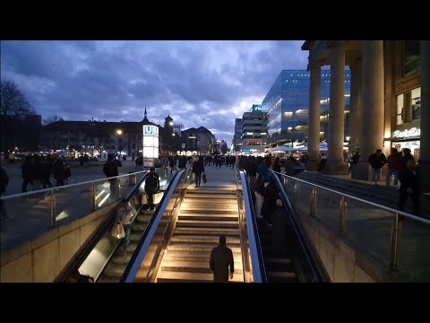 Stuttgart Königstraße 4.2.2023. Centar Štutgarta - Nemačka