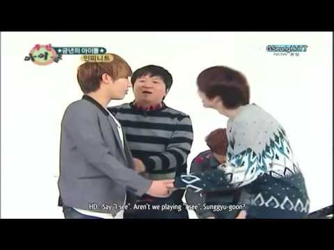 [ENG SUB] 111224 Weekly Idol Infinite part 3