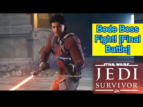 Star Wars Jedi: Survivor | Bode Boss Fight! [Master Difficulty]
