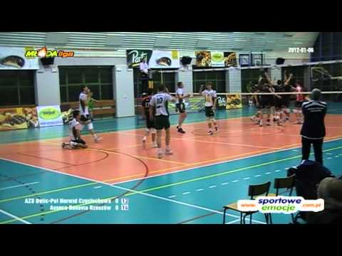 MŁODA LIGA: AZS Delic-Pol Norwid Częstochowa-Asseco Resovia Rzeszów set1
