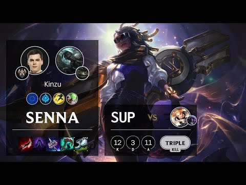 Senna Support vs Lux - EUW Challenger Patch 10.6