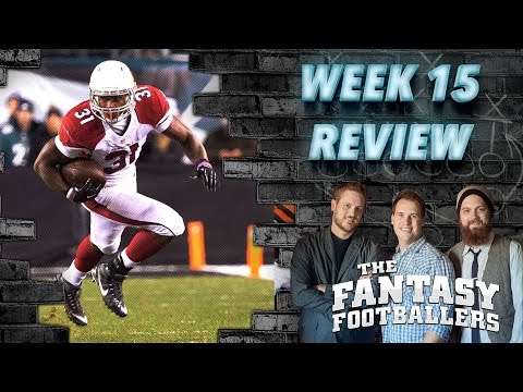 Week 15 Review, Studs and Duds, & MNF Preview Ep. #157 - The Fantasy Footballers