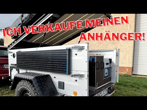 Geklaut? Wir verkaufen unseren Dachzelt-Anhänger | TPV-EB2 Offroad