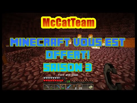McCatTeam -  Minecraft is offered to you!  Episode 6, new equipment, new dimension!