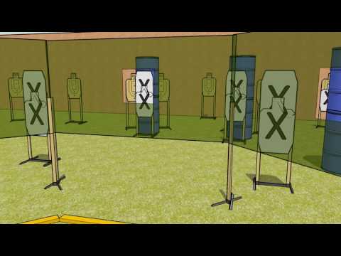 Swarm | USPSA Stage Design | SketchUp