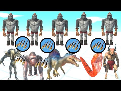 WOLVERILLA FACE FACTIONS  - ANIMAL REVOLT BATTLE SIMULATOR