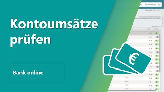 DATEV Kontoumsätze prüfen — Video Vorschau