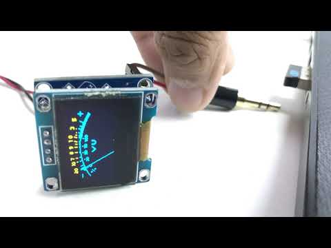 OLED  ARDUINO VU METER