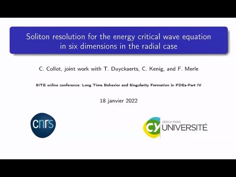 Charles Collot, CNRS, Cergy Paris Université