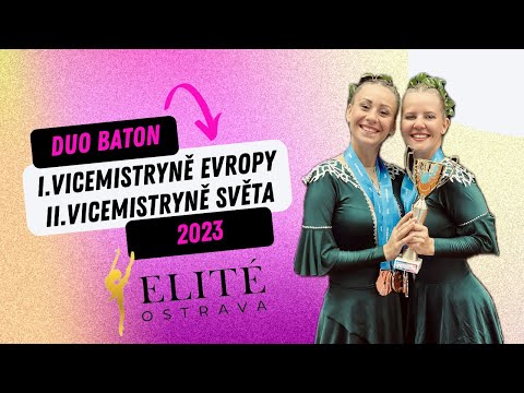ELITÉ OSTRAVA - Torčíková, Tydlačková - duo baton senior 2023