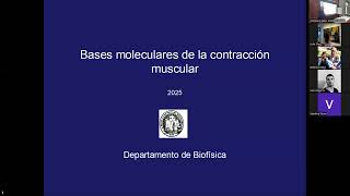 UC8 2026 - Bases moleculares de la contracción muscular - Biofisica - Gonzalo Pizarro