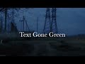 Text Gone Green Prod BicaBeatzzz