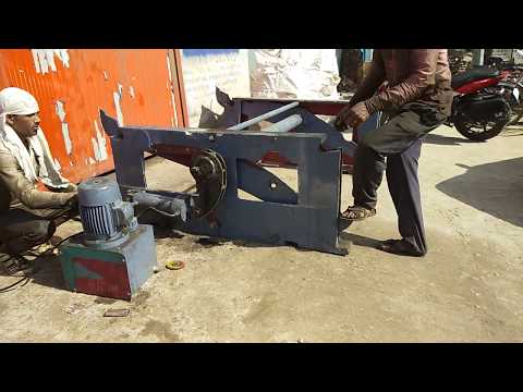 Hydraulic self loading unloading stand corrugation reel stan...