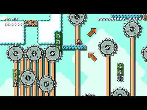 20sec sky routes speedrun By JohnnySSBU 一 SUPER MARIO MAKER 2 一 No Commentary